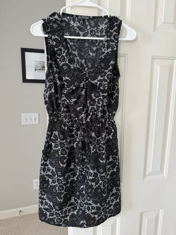 Black & white dress