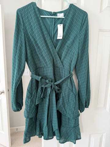 Green dress