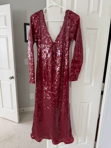Red dress