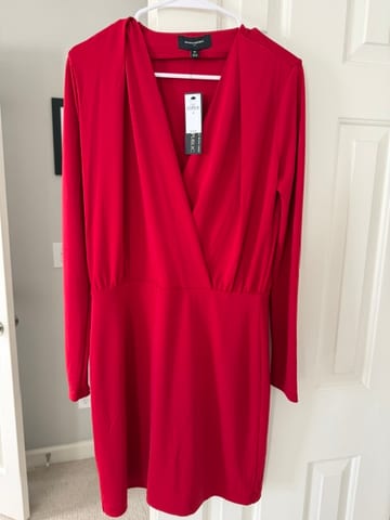 Red dress