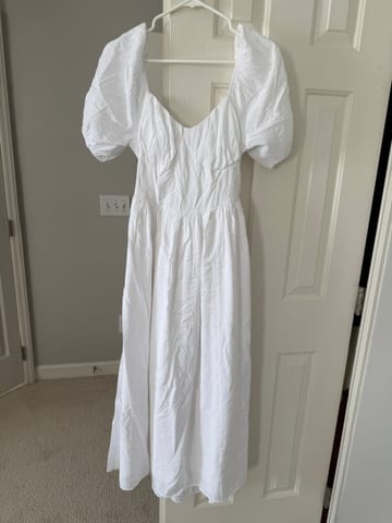 White dress