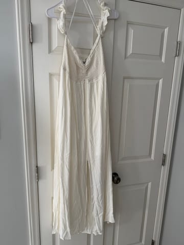 White off shoulder dress